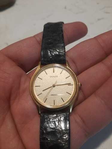 Discount Seiko Dolce 5E31-6D60 Quartz SilverxShell 32mm