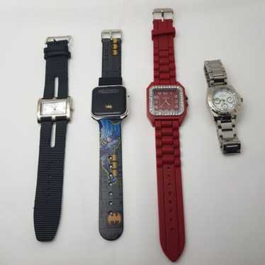 Lot Of 4 Watchs All Have NEW BATTERY