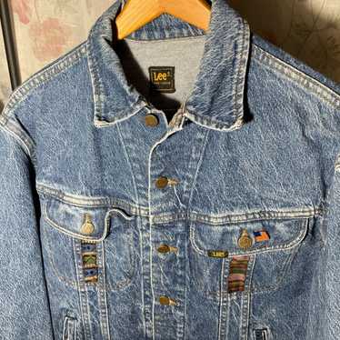 Lee デニムジャケット WORN LEE RIDERS Lee RIDERS ライダース デニムジャケット M 0424 日本製 - メルカリ
