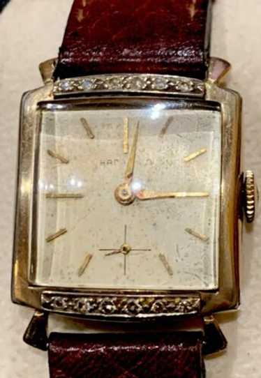 RARE Vintage 1956 Man’s HAMILTON AMHERST 10k Gold 