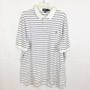 Polo By Ralph Lauren Striped Shirt Sleeved Polo - image 1