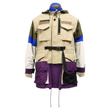 【新品】SACAI 24aw wool melton jacket size2 wool Melton x Nylon Twill Jacket SACAI | Blondie Shop