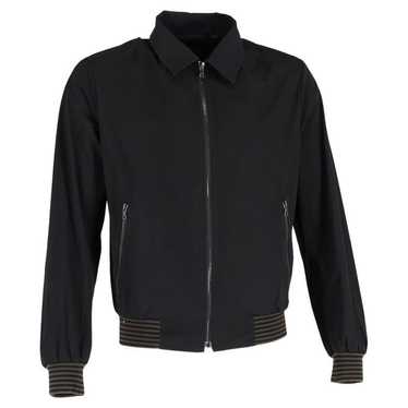 ジャケット・アウター PRADA 2000s Napa leather Harrington JKT Black Nappa leather biker jacket | PRADA