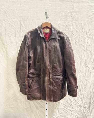 【雰囲気抜群】1960s Hercules(SEARS)レザージャケット Vintage Sears Hercules Outerwear Jacket Men's L 50s
