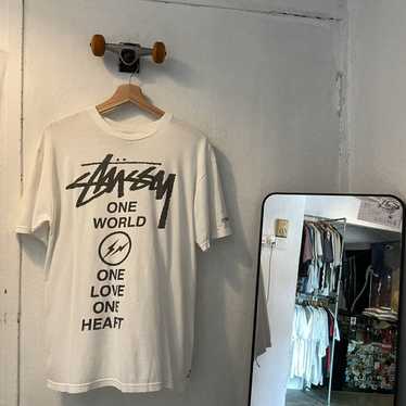 stussy コムデギャルソン コラボロンT fragment CDG