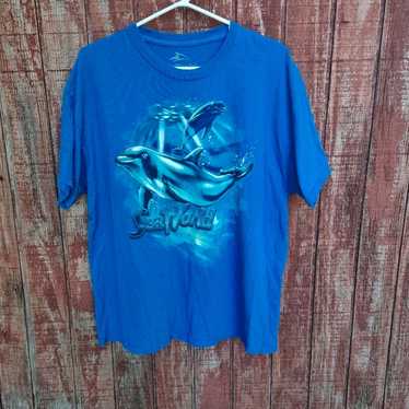 Vintage sea world dolphins - Gem