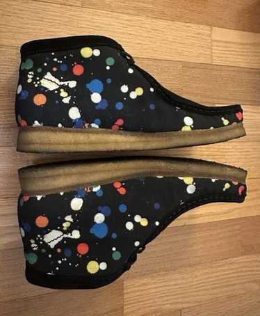 FUTURA LABORATORIES × Clarks Wallabee Futura x Clarks Originals - Wallabee - Black & Paint
