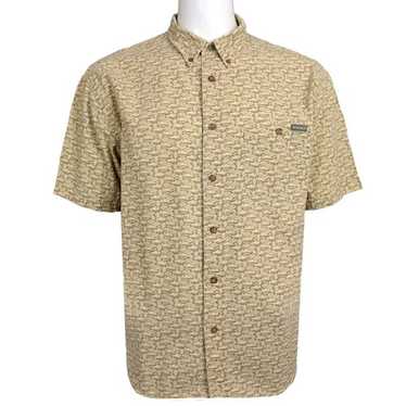 Woolrich Shirt Mens XL Short Sleeve Button