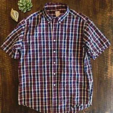 Brooks Brothers | Plaid Short Sleeve Button Down