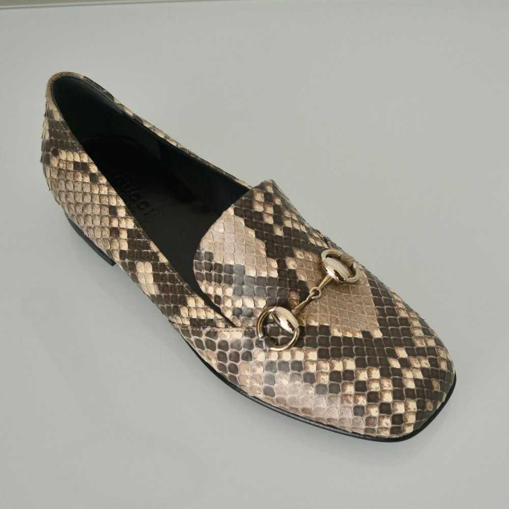 Gucci Python flats - image 6