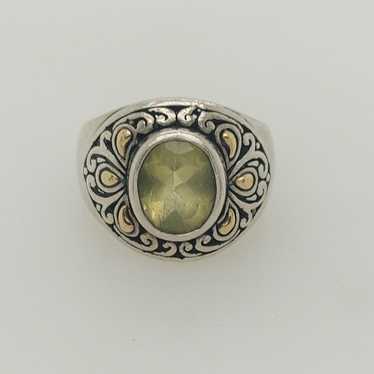 Samuel Benham BJC Sterling Silver 18K Yellow Gold 
