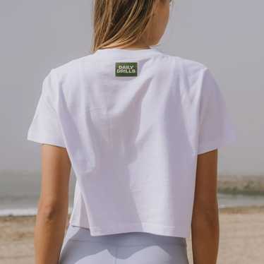 White Daily Drills T-Shirt