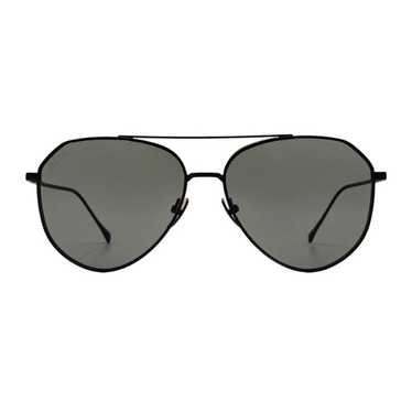 DIFF Dash Black Aviator Sunglasses