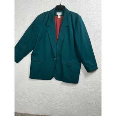 Worthington Essentials Forest Green Blazer  Office