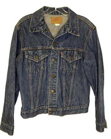 70s Levi's USA製 70505 \"HARLEY-DAVIDSON\" 60s 70s Levi's 71205 BIG E Denim Jacket Men's S Vintage