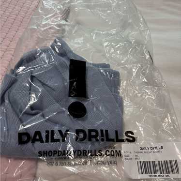 Daily Drills Blue Thermal Resort Shorts