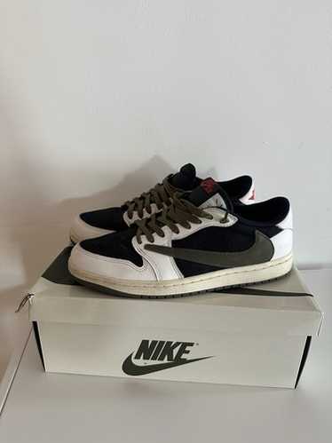 Travis Scott x Air Jordan 1 OG SP Low Black Olive 