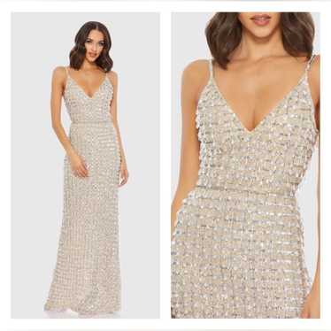 Mac duggal embellished v - Gem