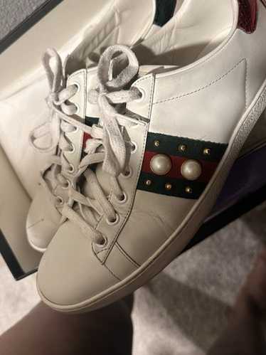 Gucci Ace Sneakers With Bee - Gem