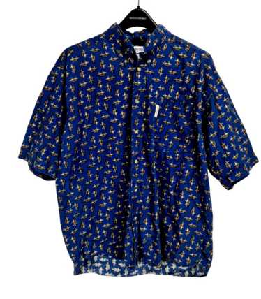 Columbia Mens Button Up Top Short Sleeve Shirt Siz