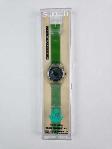 オールド スウォッチ Swatch Earth Summit '92 オートマ swatch - swatch スウォッチ EARTH SUMMIT '92 オートマチックの