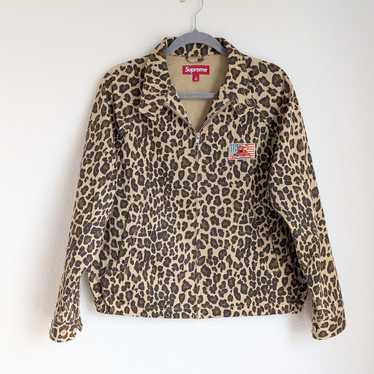 supreme leopard jacket size M G-DRAGON着用 supreme leopard jacket size M G-DRAGON着用