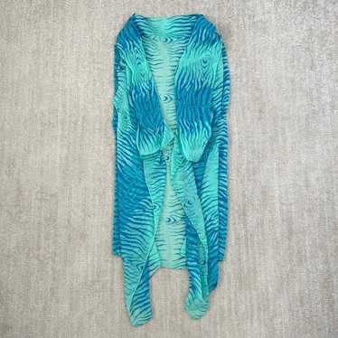 Accents by Lavello Chiffon Sheer Convertible Vest 