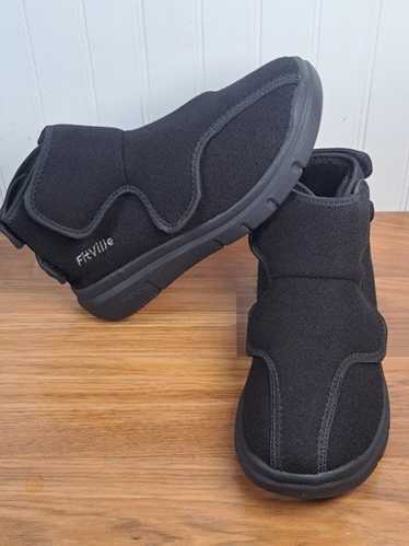 FitVille Mens 8.5 Wide Shoes Diabetic Extra Wide C