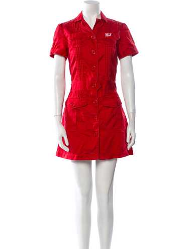 Marc by Marc Jacobs Shirtdress Red Short Sleeve wi
