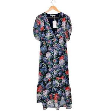 Hope & Ivy Maternity Dress Sz 14‎ Floral Chiffon T