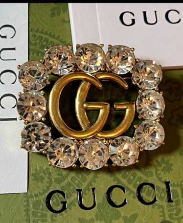 Gucci Gg Brooch - Gem