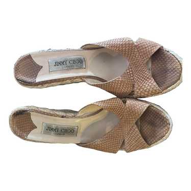 Jimmy Choo Python espadrilles - image 1