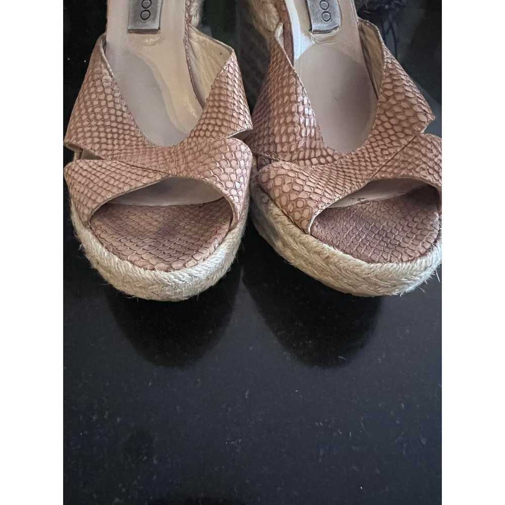 Jimmy Choo Python espadrilles - image 4