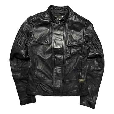 ジャケット・アウター G-STAR RAW BIKER HIGHWAY LEATHER JACKET G-STAR RAW BIKER HIGHWAY LEATHER JACKET