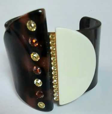 Jean Marie Poinot Paris Signed Abstract Bracelet S