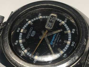 Seiko 5 Sports 7019-7050 ブラック Seiko 5 Sports 7019-7050, 1971 | Watch & Vintage