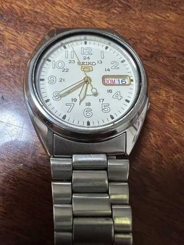 SEIKO 5 AUTOMATIC 7S26-0480 DAY/DATE VINTAGE MEN'S WATCH | eBay