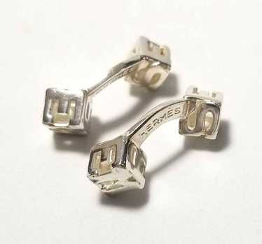 Hermes cufflinks logo - Gem