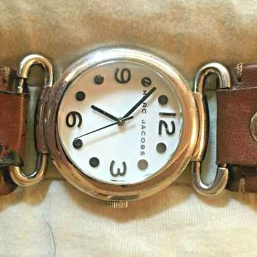 Marc by Marc Jacobs analog watch genuine leather