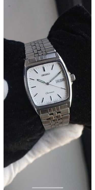 A95 希少 稼動品 SEIKO chronosスクエア型 70年代ヴィンテージ JA-0987| セイコー Chronos クロノス 80年代ヴィンテージ