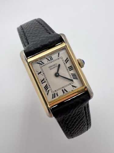 Vintage Seiko Tank レディース腕時計 Vintage Seiko Tank レディース腕時計