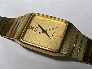 SEIKO スクエア 5P30-6150 ゴールド メンズ クォーツ Seiko 5p30 - Etsy