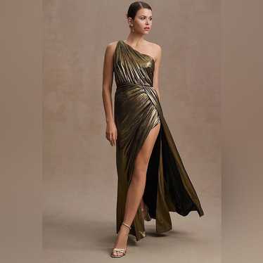 Mac Duggal 26537 Womens Draped One Shoulder Grecia