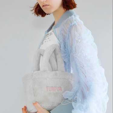 Furfur eco-fur tote bag - Gem