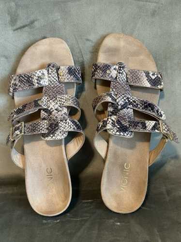 VIONIC Sandals Size 10 Women Radia Women Snake Pri