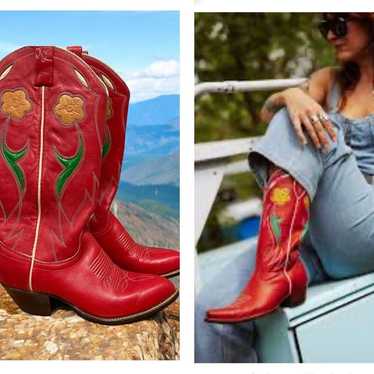 Vintage cowboy boots ralph lauren - Gem