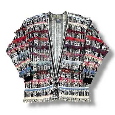 vintage paula sweet チェック柄 ジャケット レディース 古着 90s USA製 paula sweet マドラスチェック 総柄