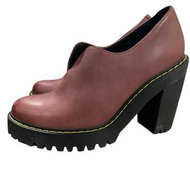 ドクターマーチン　CORDELIA Dr. Marten's CORDELIA Retro Modern Mod Smooth Black Leather