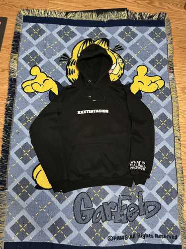 REVENGE XXXTentacion Lightning フーディーパーカー｜関送無料 Buy Revenge x XXXTentacion Lightning Hoodie 'Black/Blue