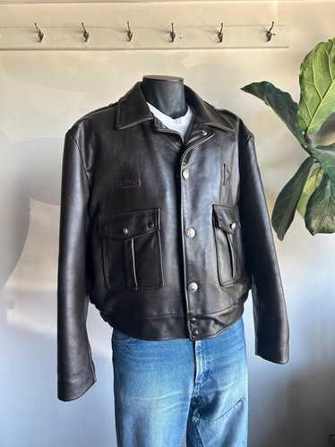 CHICAGO POLICE本革レザージャケット80's vintage CHICAGO POLICE本革レザージャケット80´s vintage